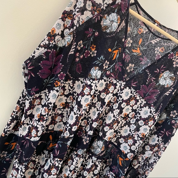 Free People boho gypsy shirt/blouse/tunic xsmall - Picture 2 of 4